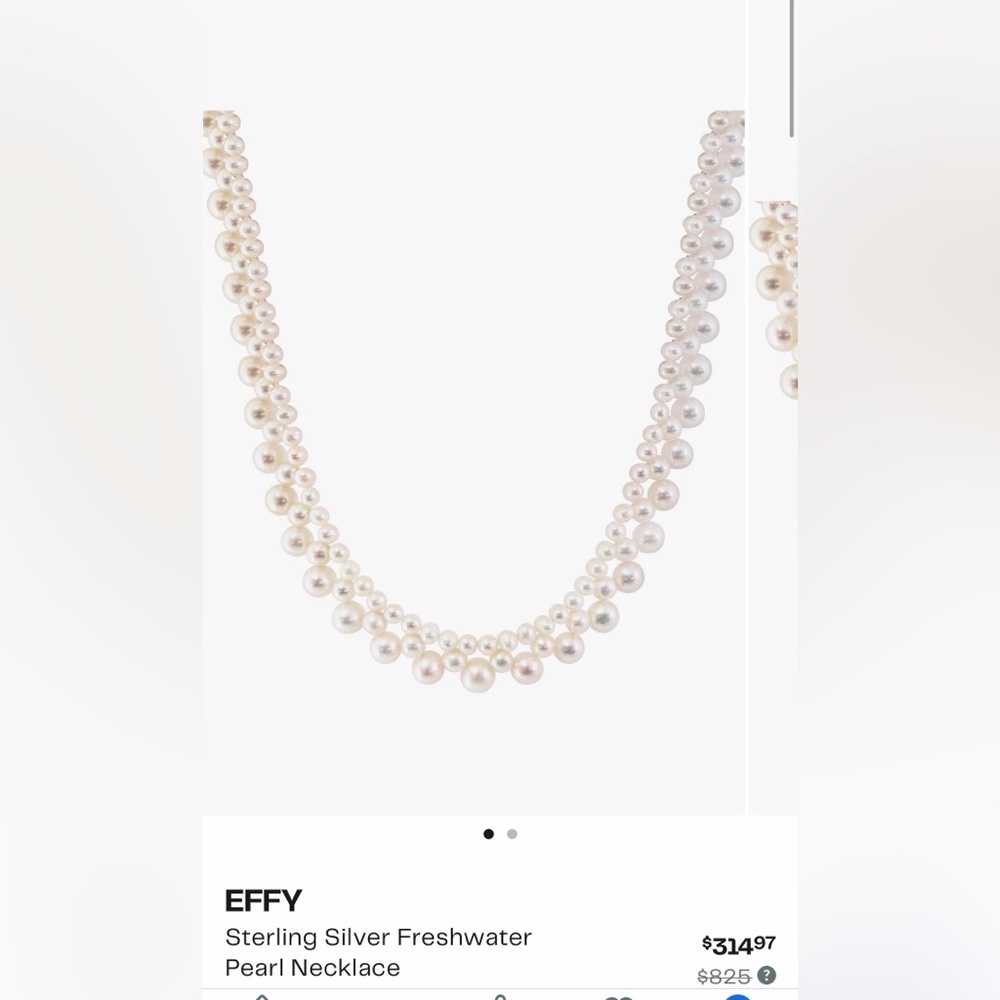 Effy | REAL Ivory Pearl Necklace!